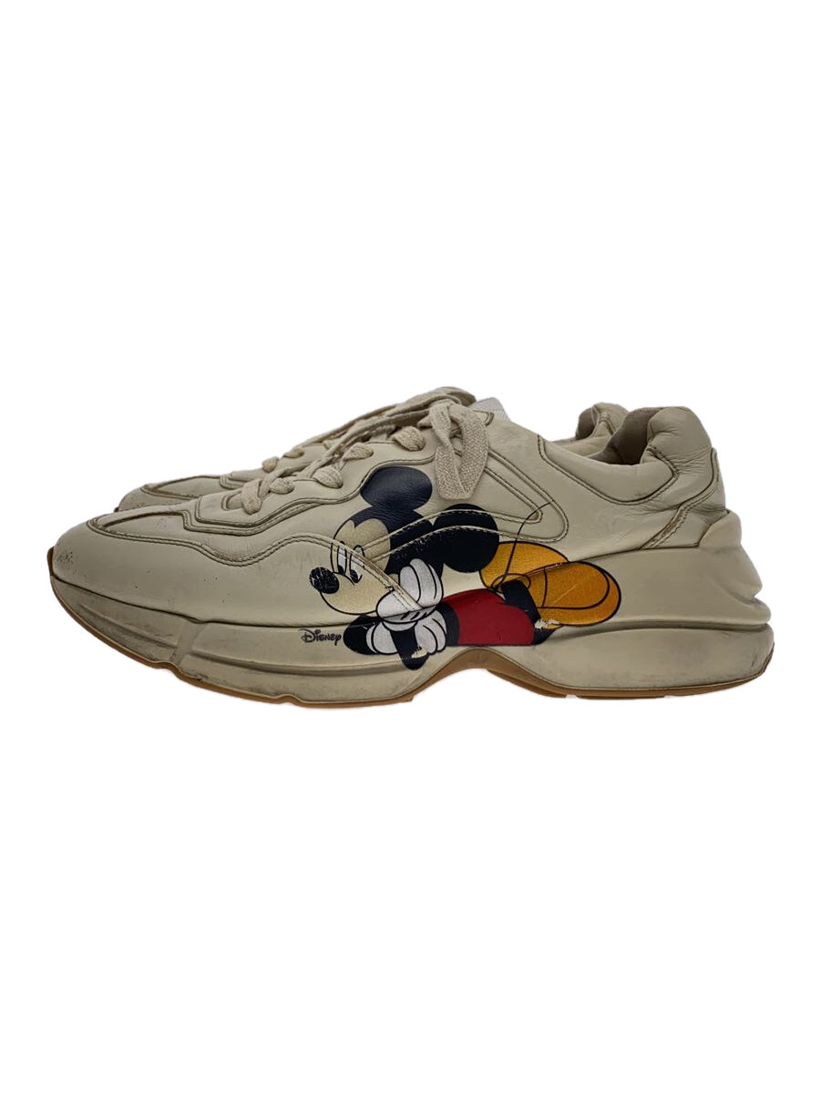 【中古】GUCCI◆20SS/DISNEY MICKEY MOUSE/ライトン/ローカットスニーカー/UK7.5/CRM/601370//【シューズ】