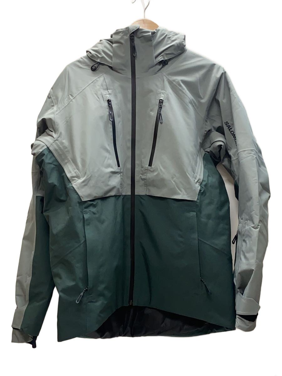 【中古】salomon◆ウェアー/M/GRY/LC2635200//【運動競技】