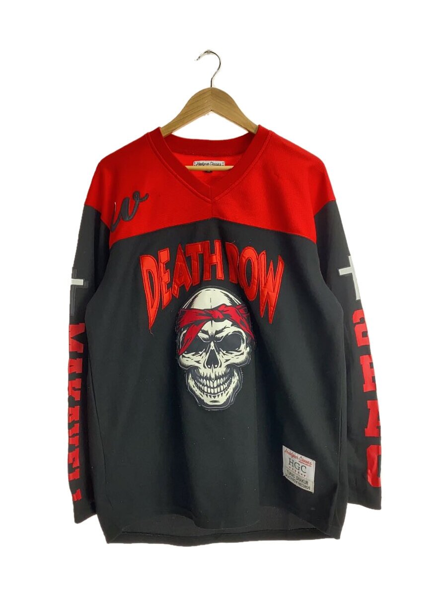 【中古】HEADGEAR CLASSICS◆2PAC/フィールドホッケープルオーバー/DEATH ROW RECORDS HOCKEY JERSEY/XL/RED//【メンズウェア】