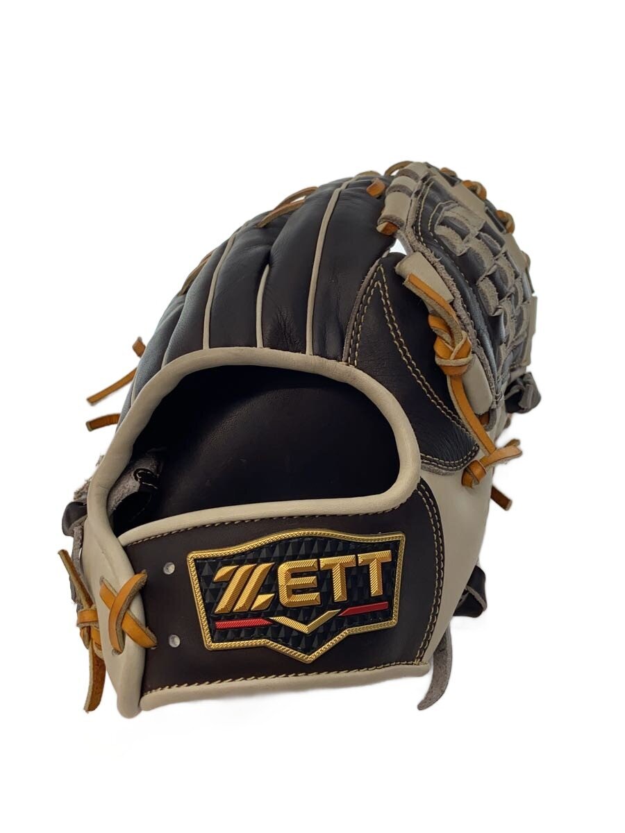 【中古】ZETT◆地球儀/遊撃・2塁手向け/プロステイタス/ベイスボール装置/右利き用/BLK//【運動競技】