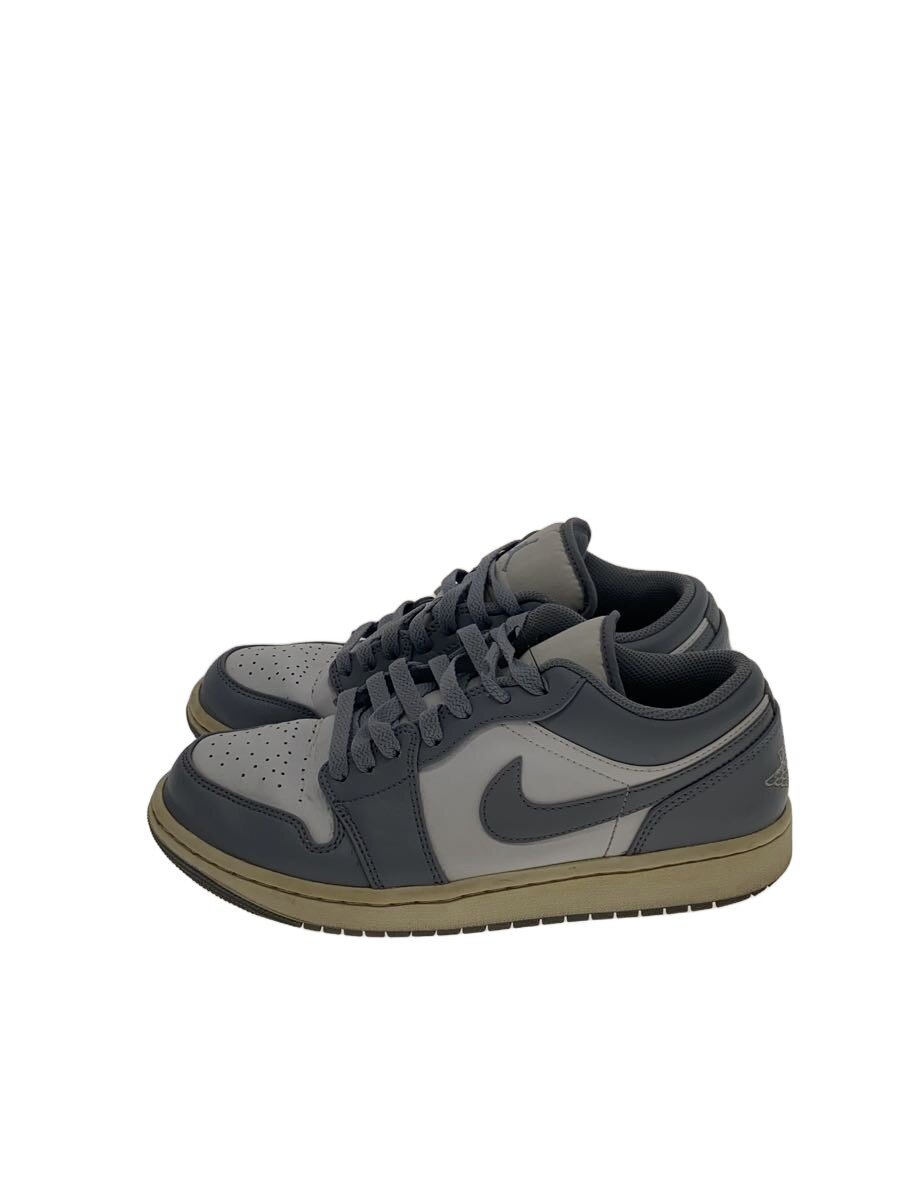 【中古】NIKE◆AIR JORDAN 1 LOW_エアジョーダン 1 ロー/27cm/GRY【シューズ】｜2ｎｄ STREET 店