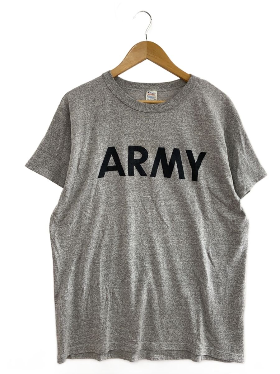 【中古】Champion◆80s/トリコタグ/ARMY/プルオーバー/M/ポリエステル/GRY/刷り上げる//【メンズウェア】