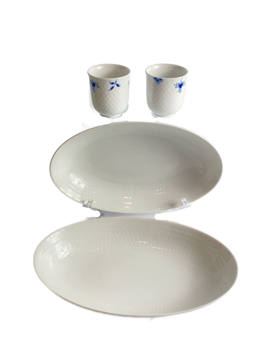 【中古】ROYAL COPENHAGEN◆洋食器余分の物/4点仕掛ける【御厨子所備品】