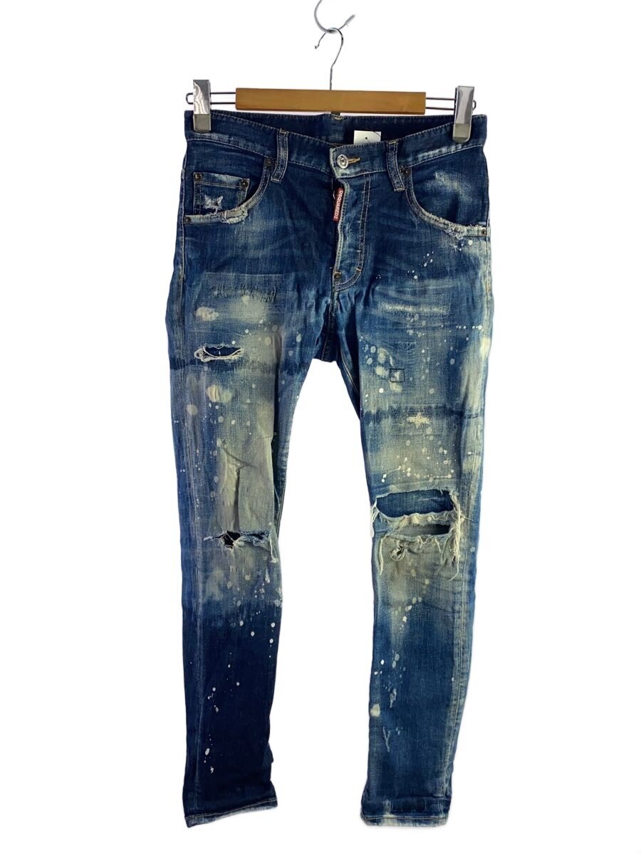 【中古】DSQUARED2◆スキニーパンツ/42/綿織物/IDG/S71LB0945 03685//【メンズウェア】