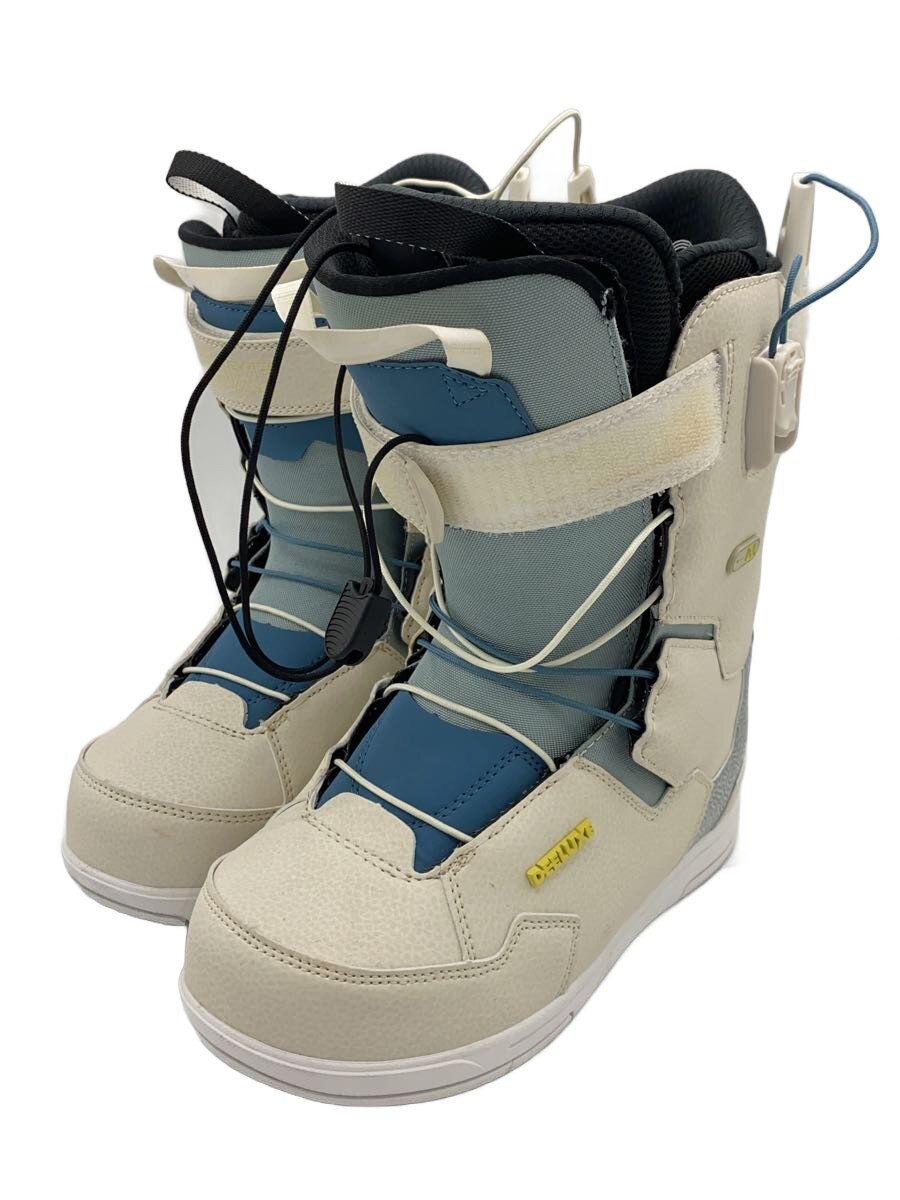 【中古】DEELUXE◆スノーボードブーツ/24.5cm/WHT/572440-2000/Team ID Lara/24-25【スポーツ】