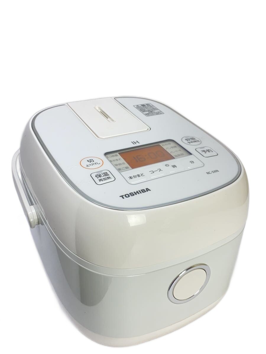 【中古】TOSHIBA◆炊飯器 RC-5XN【家電・ビジュアル・オーディオ】
