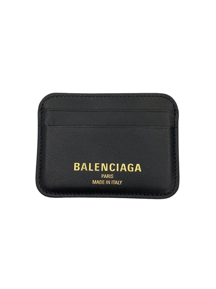 【中古】BALENCIAGA◆カードケース/レザー/BLK/無地/メンズ【服飾雑貨他】｜2ｎｄ STREET 店