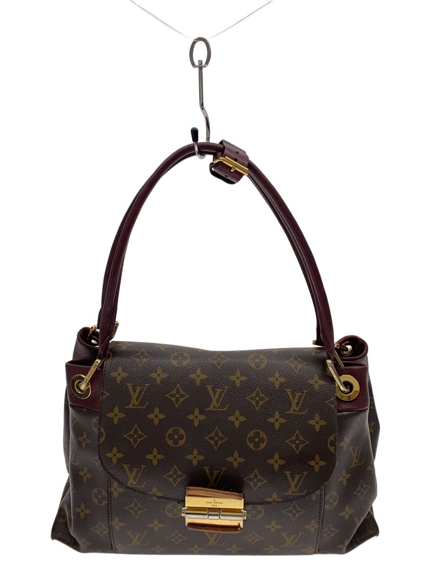 【中古】LOUIS VUITTON◆オランプ_モノグラム・帆布_ボルドーワイン/PVC/BRW【御徒面子】