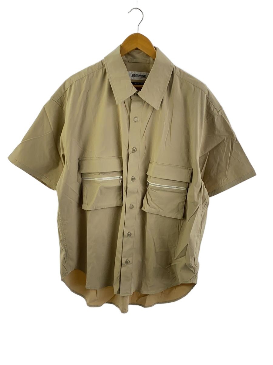 【中古】discovered◆半袖シャツ/3/ナイロン/BEG/無地/DC-SS24-SH-04【メンズウェア】｜2ｎｄ STREET 店