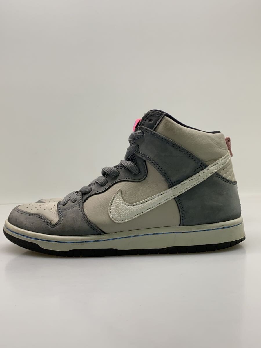 【中古】NIKE◆DUNK HIGH PRO ISO_ダンク ご機嫌 労働者階級 ISO/26珊/GRY/なめし革//【シューズ】