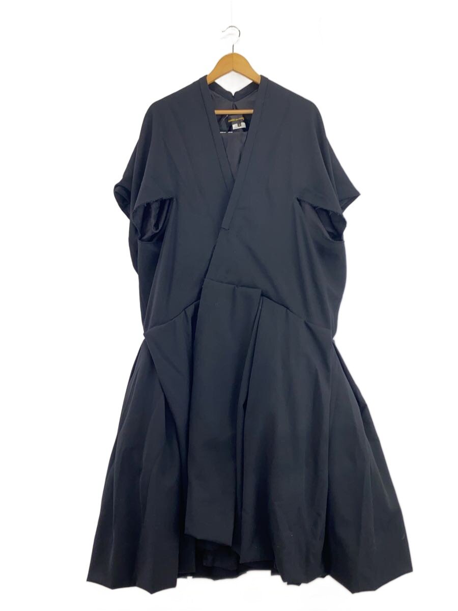 【中古】COMME des GARCONS◆AD2024/2025年春夏/ノースリーブ衣裳/S/羊毛/BLK/GO-O009//【レディース御召しもの】