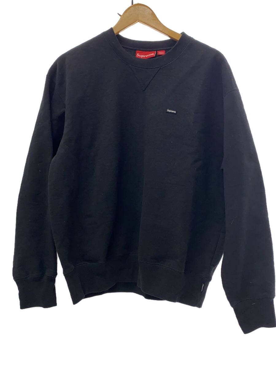 【中古】Supreme◆23AW/Small Box Logo Sweatshirt/S/綿織物/BLK//【メンズウェア】