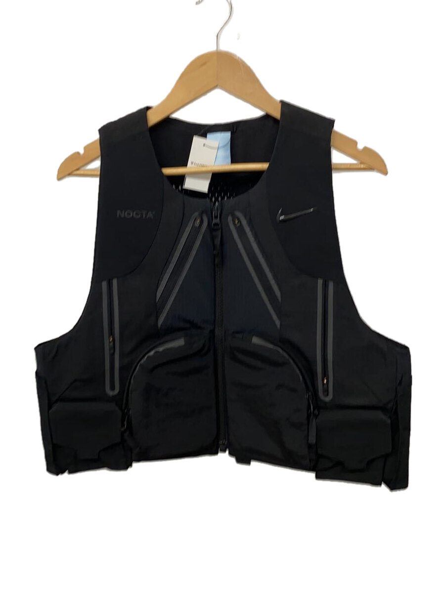 【中古】NIKE◆NOCTA Tactical Vest/限りない/M/ナイロン/BLK/無地/DA3940-010【メンズウェア】