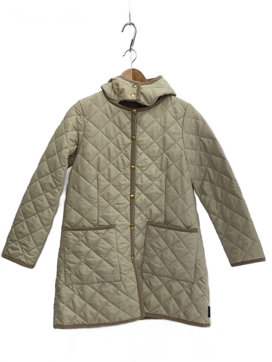 【中古】Traditional Weatherwear◆厚地の外套/36/ポリエステル/BEG/L222APQCO0167AA【レディース御召しもの】