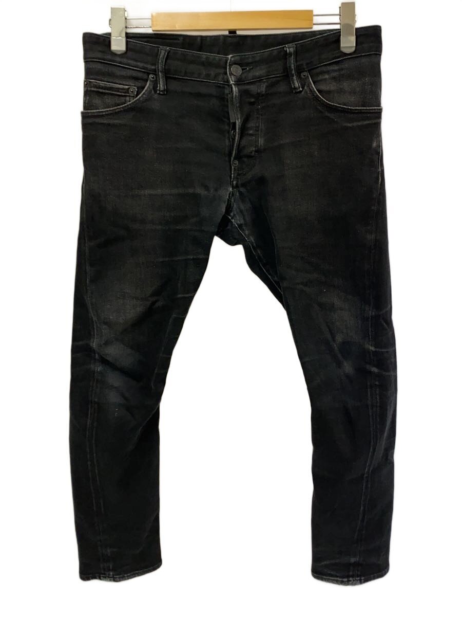 【中古】DSQUARED2◆スキニーパンツ/50/デニム/BLK/S74LB0739 S30564【メンズウェア】｜2ｎｄ STREET 店