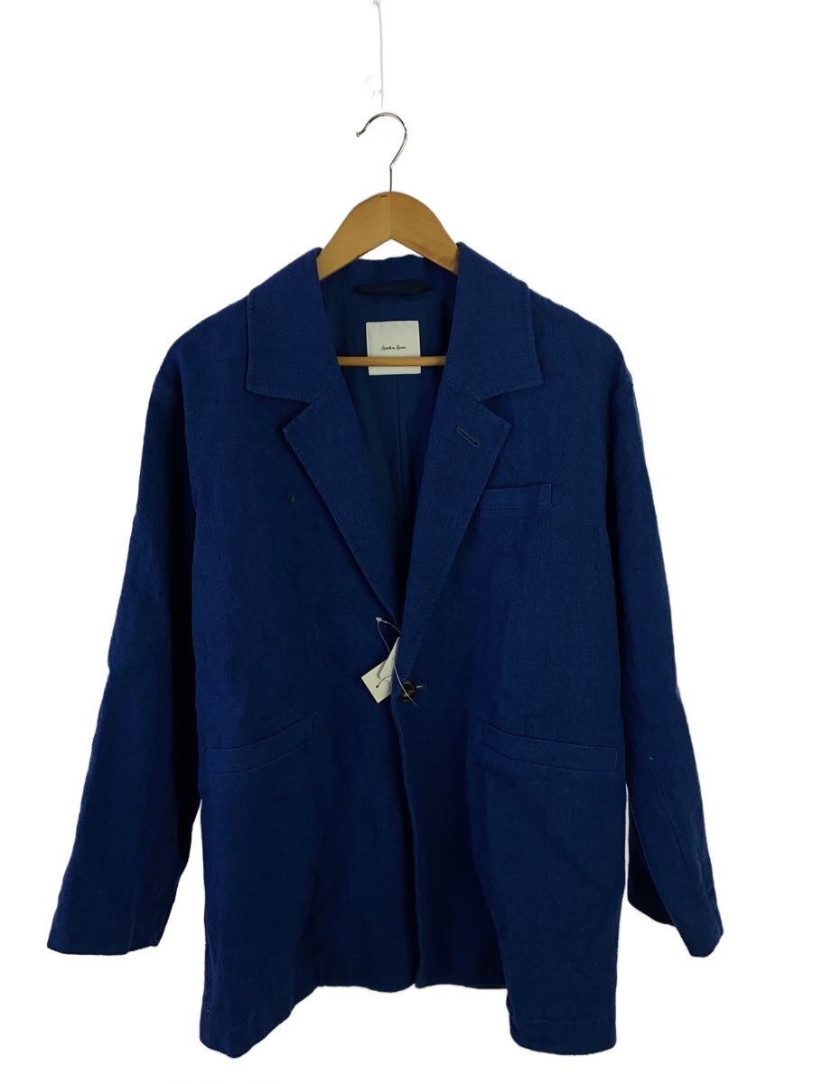 【中古】Spick&Span◆テーラードジャケット/36/リネン/BLU/24-010-200-3010-1-0【メンズウェア】|2nd STREET 店