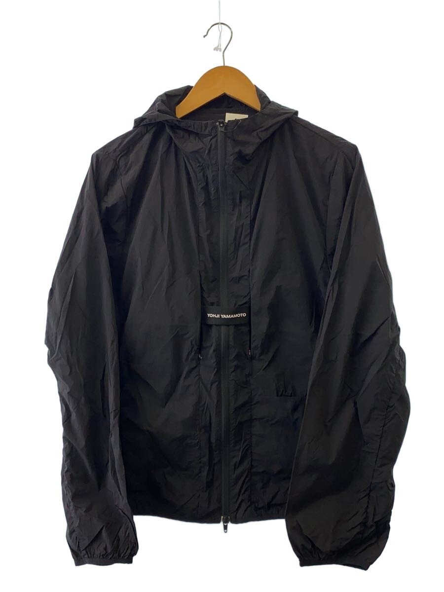 【中古】Y-3◆CROSS-DYED NYLON PARKA/ナイロン上衣/XS/ナイロン/BLK/FN3011【メンズウェア】