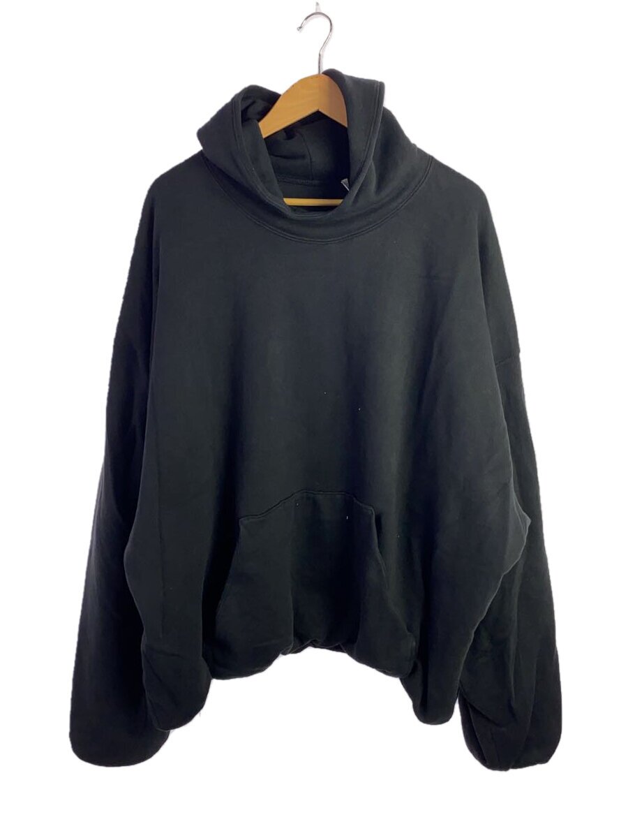 【中古】YEEZY◆YEEZY/DOVE HOODIE/元青写真/USA製/パーカー/L/綿織物/BLK/無地//【メンズウェア】