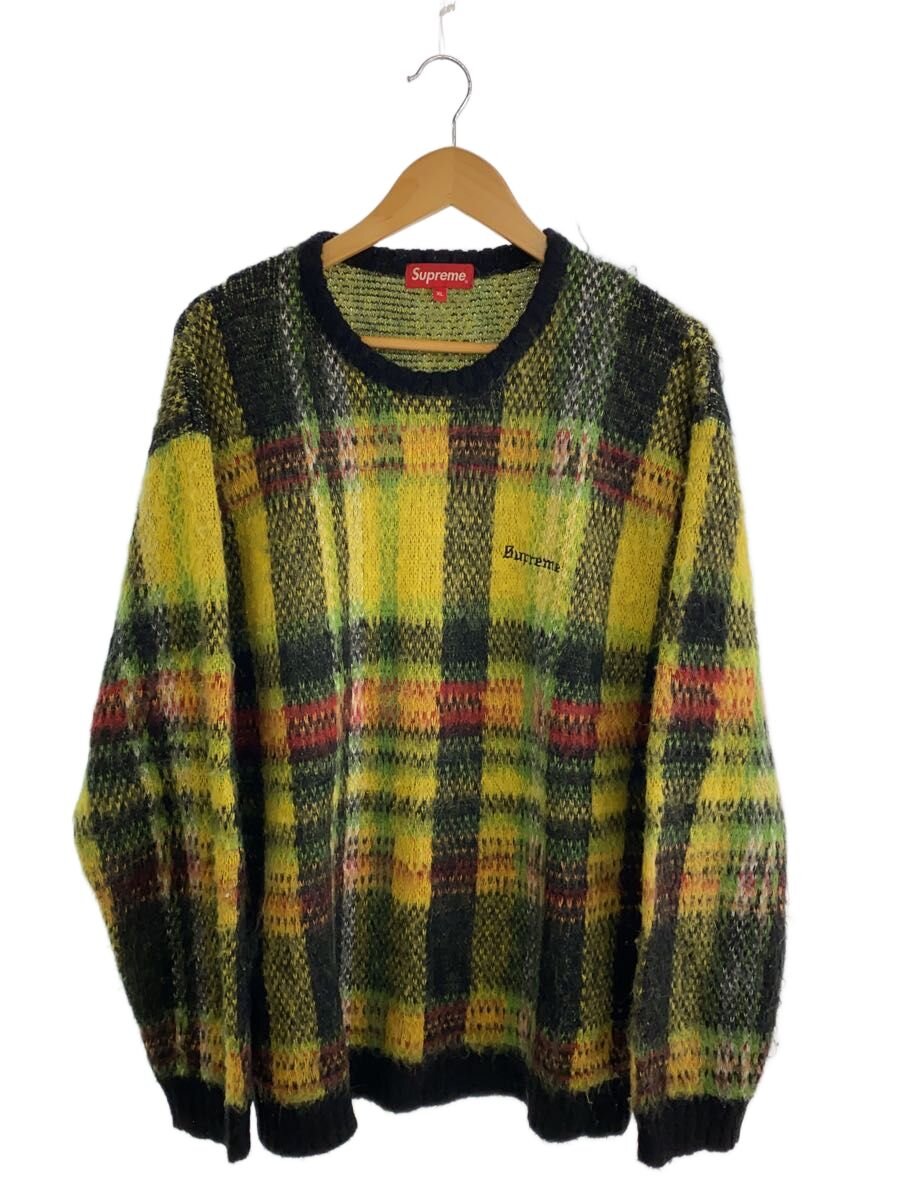 【中古】Supreme◆編み物・プルオーバー(朦々たる)/XL/アクリル樹脂/マルチ色つや/総柄【メンズウェア】