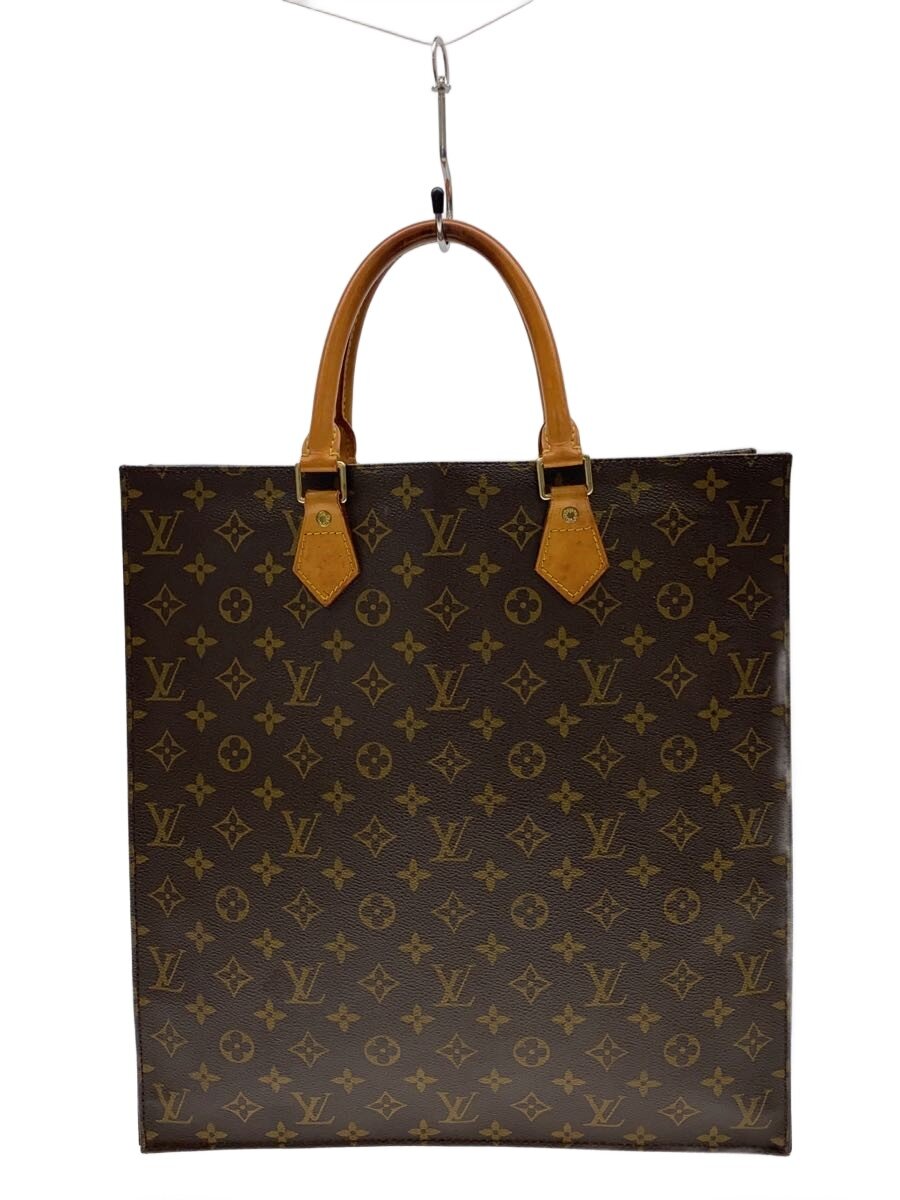 【中古】LOUIS VUITTON◆1)サック・プラ_モノグラム・キャンバス/PVC/BRW【バッグ】｜2ｎｄ STREET 店