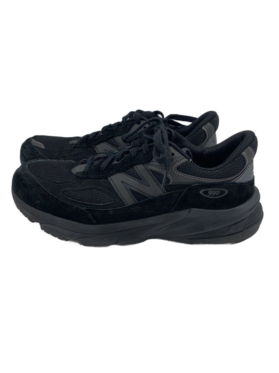 【中古】NEW BALANCE◆U990/黒いこと/26糎/BLK【シューズ】