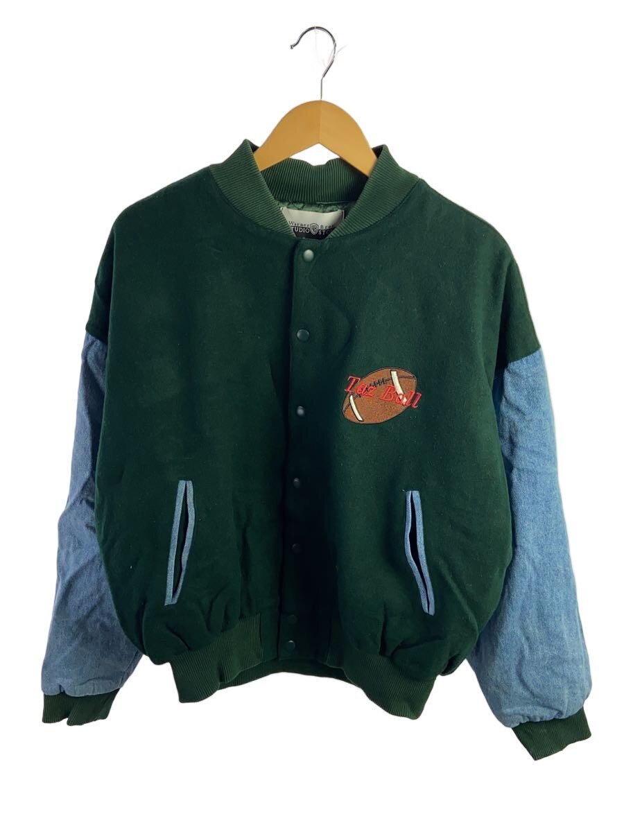 【中古】Warner Bros.◆スタジャン/M/ウール/GRN【メンズウェア】｜2ｎｄ STREET 店