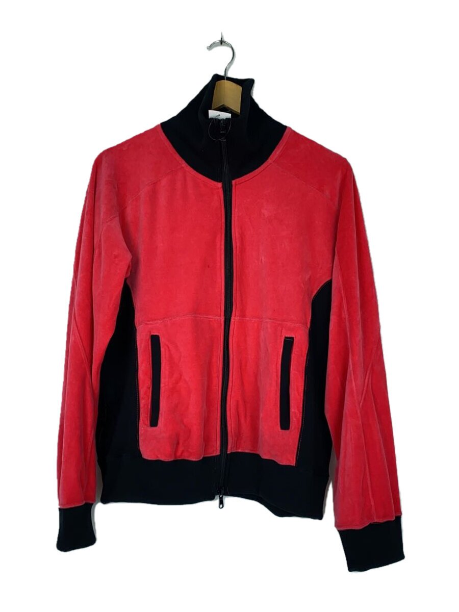 【中古】ANCELLM◆24AW/VELOUR SWITCHING JACKET/上衣/1/綿織物/赤いこと/ANC-CT70【メンズウェア】