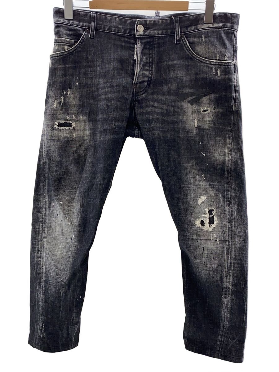 【中古】DSQUARED2◆下つ方/48/綿織物/GRY/S74LB1191【メンズウェア】