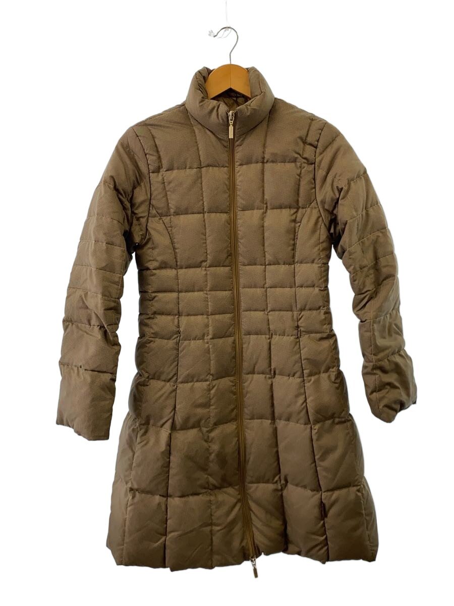 【中古】MONCLER◆ロングダウンジャケット/0/ナイロン/ブラウン【レディースウェア】|2nd STREET 店
