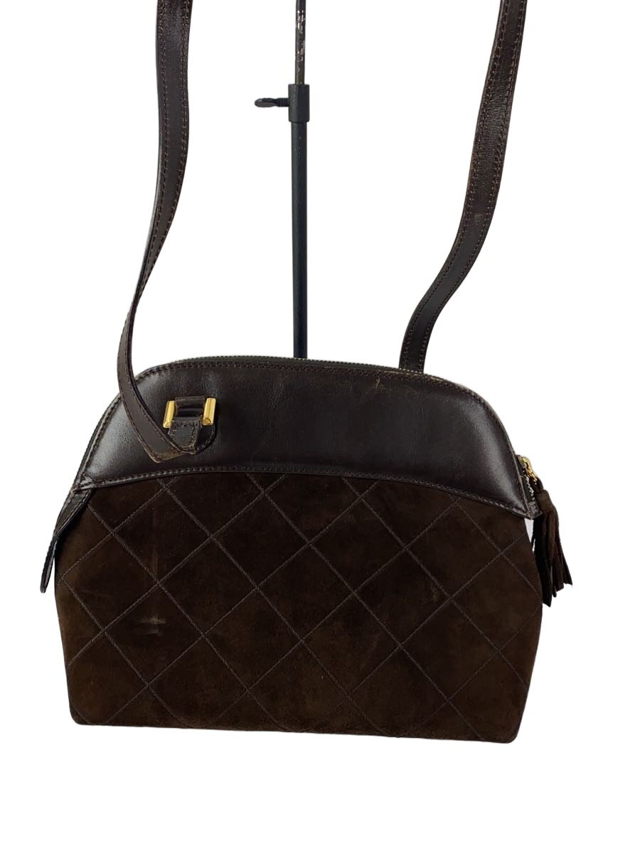【中古】Salvatore Ferragamo◆ショルダーバッグ/BRW/BA214787【御徒面子】