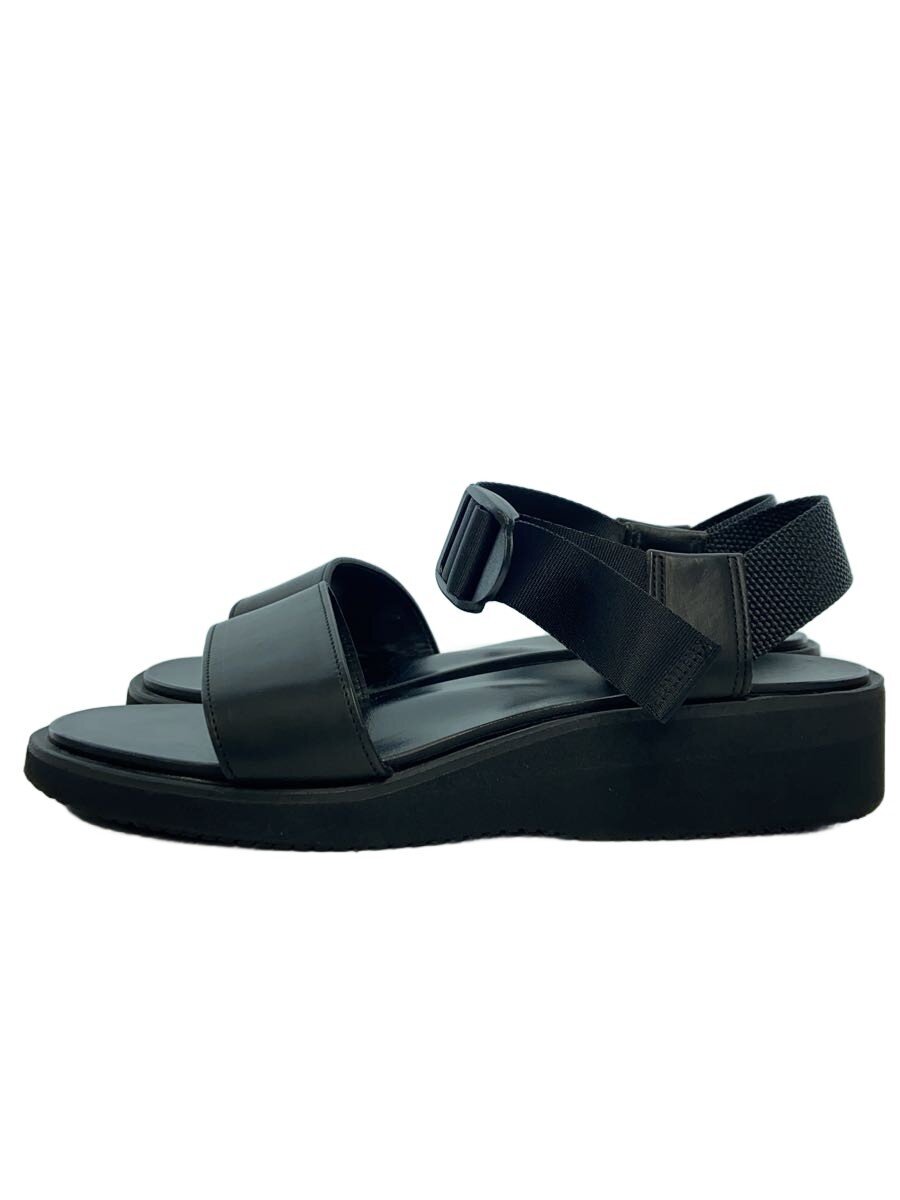 【中古】FOOTWORKS/サンダル/24.5珊/BLK【シューズ】