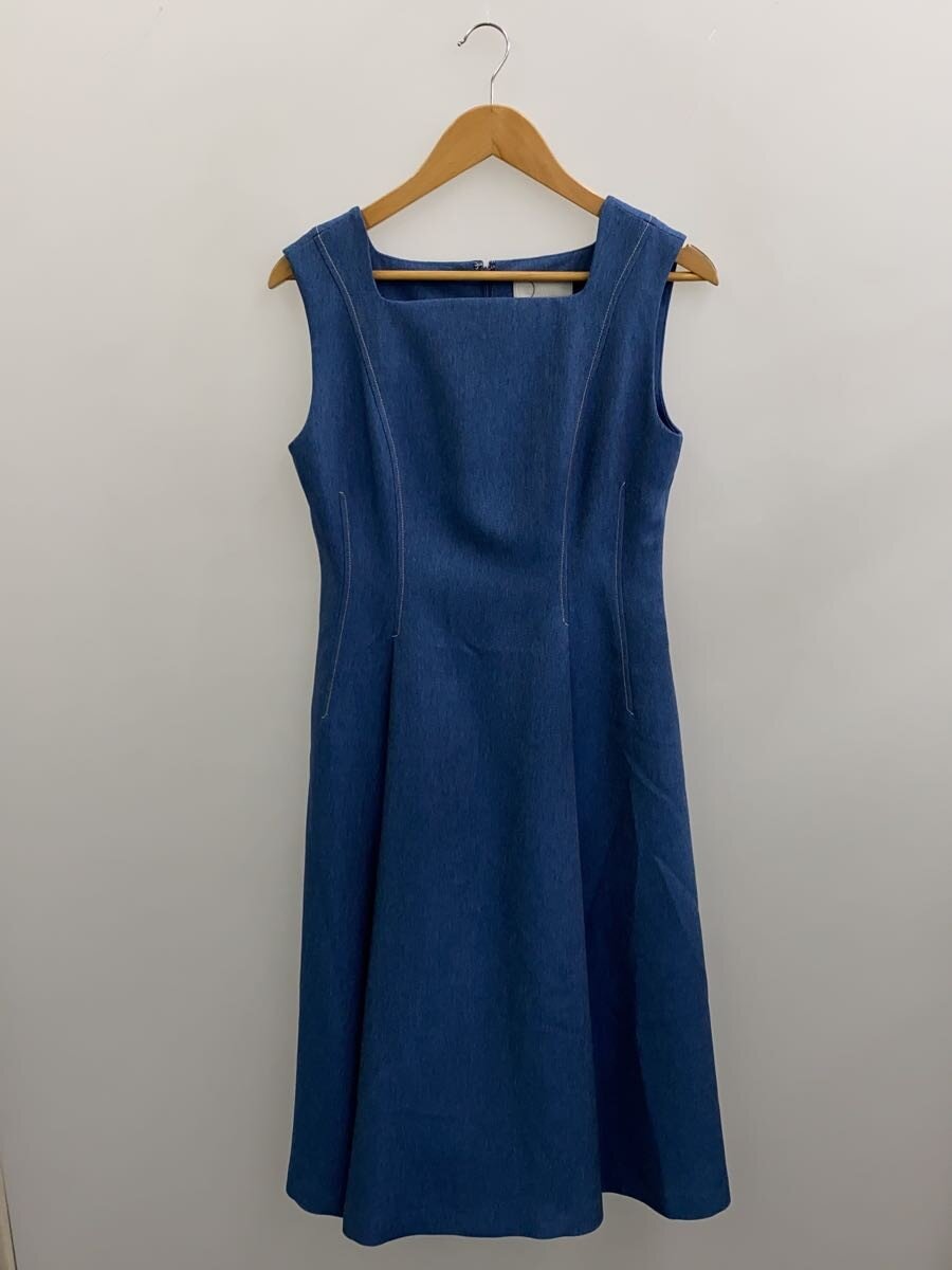 【中古】CELFORD◆スカラカラーノースリーブワンピース/38/ポリエステル/IDG/CWF0242026【レディース御召しもの】