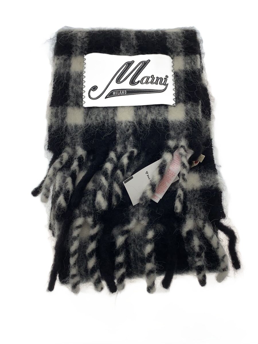 【中古】MARNI◆えり巻き/アルパカ/BLK/照合のしるし/レディース/SCMC0105Q0//【服飾雑貨他】