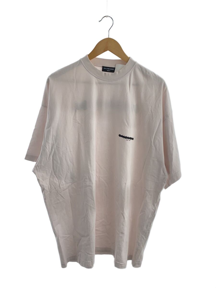 【中古】BALENCIAGA◆22SS/Strike 1917 T-Shirt Oversize/プルオーバー/4/綿織物/694576TMVJ6【メンズウェア】
