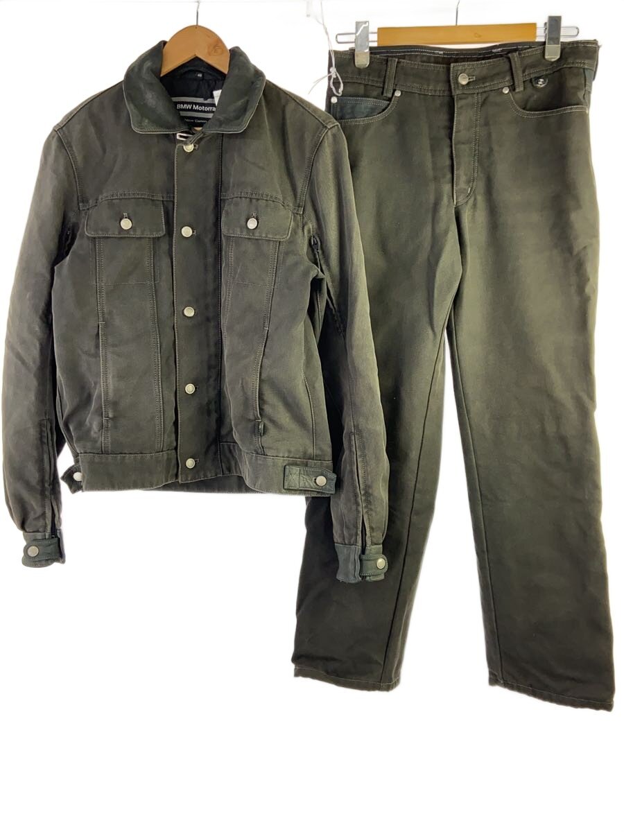 【中古】BMW◆なめし革うつり変わりセットアップ/48//GRY【メンズウェア】