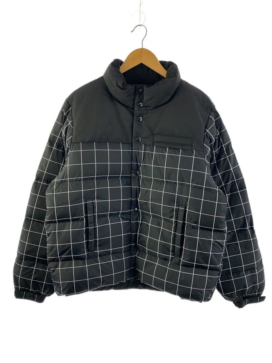 【中古】UNDERCOVER◆24AW/ウィンドウペンチェック総柄スタンドカラー/スナップボタンダウンジャケット【メンズウェア】｜2ｎｄ STREET 店