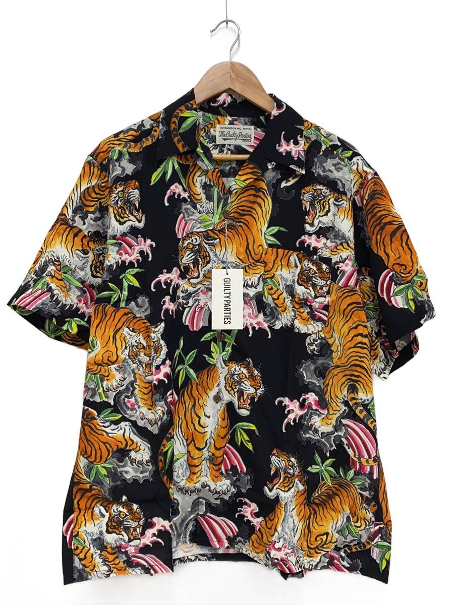 【中古】WACKO MARIA◆アロハシャツ/L/レーヨン/BLK/ISTW-WMS-HI05【メンズウェア】｜2ｎｄ STREET 店