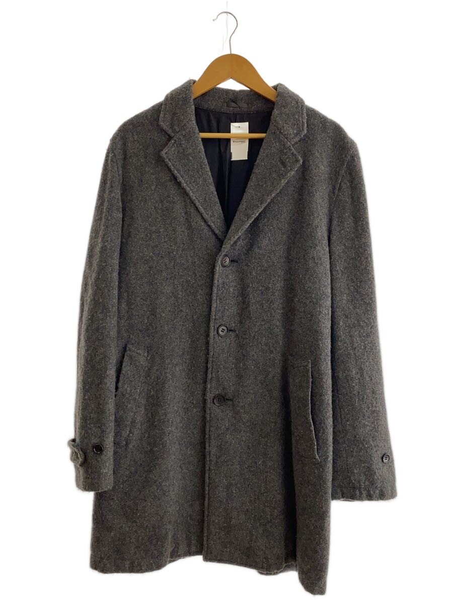 【中古】COMME des GARCONS HOMME◆ステンカラーコート/M/ウール/GRY/無地/HN-C009//【メンズウェア】|2nd STREET 店