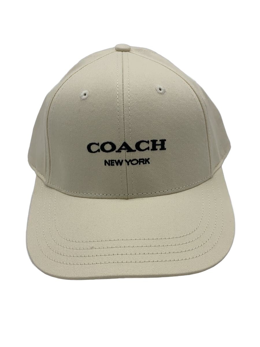 【中古】COACH◆旗がしら/--/綿織物/BEG/メンズ/CH409【服飾雑貨他】