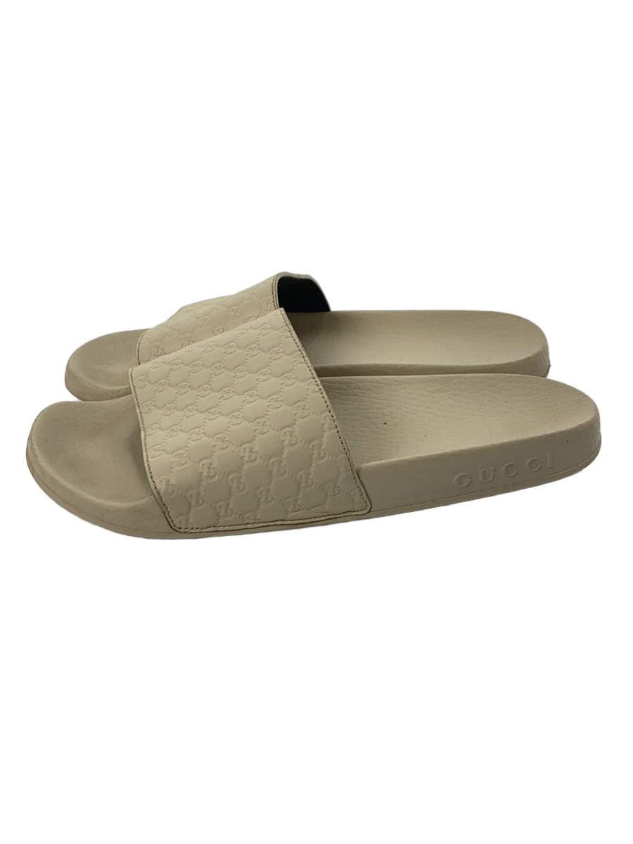 【中古】GUCCI◆GG柄/シマ/ベナッシ/シャワーサンダル/36/WHT/567116【シューズ】