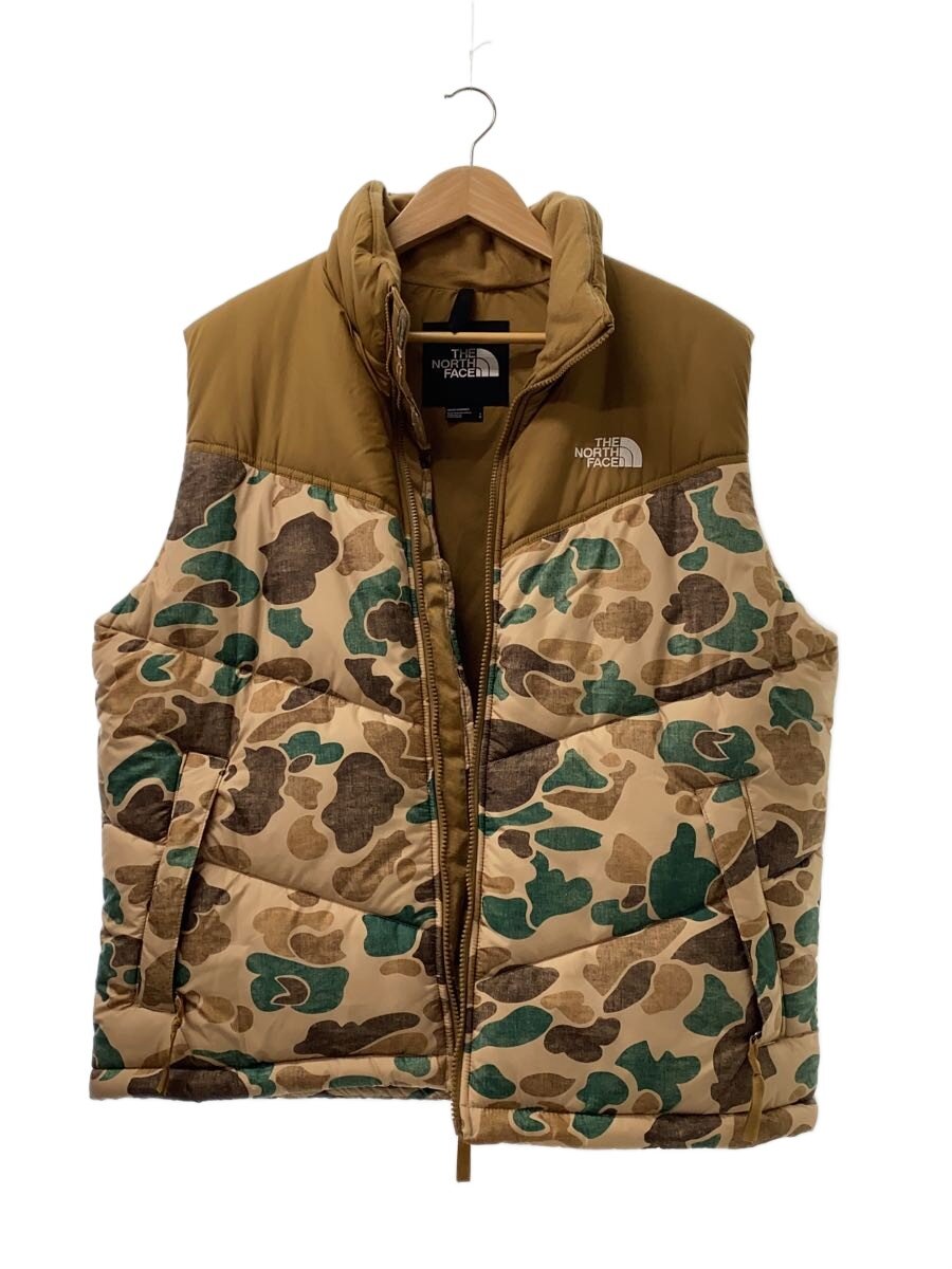 【中古】THE NORTH FACE◆より良い/L/ポリエステル/BEG/合鴨フラ/nf0a3y3z【メンズウェア】