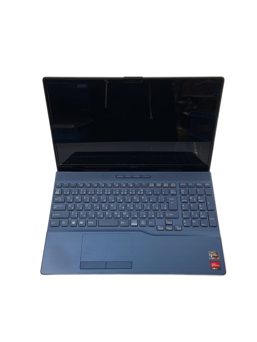 【中古】FUJITSU◆万覚え帳マイコン FMV LIFEBOOK AH50/F1 FMVA50F1L [メタリックブルー]/Ryzen 7/【マイコン】