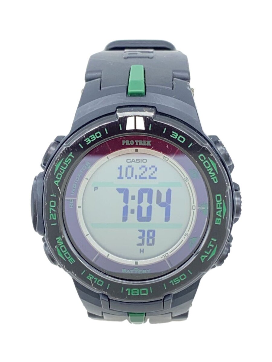 【中古】CASIO◆石英ウオッチ/デジタル/PRW-S3100【服飾雑貨他】