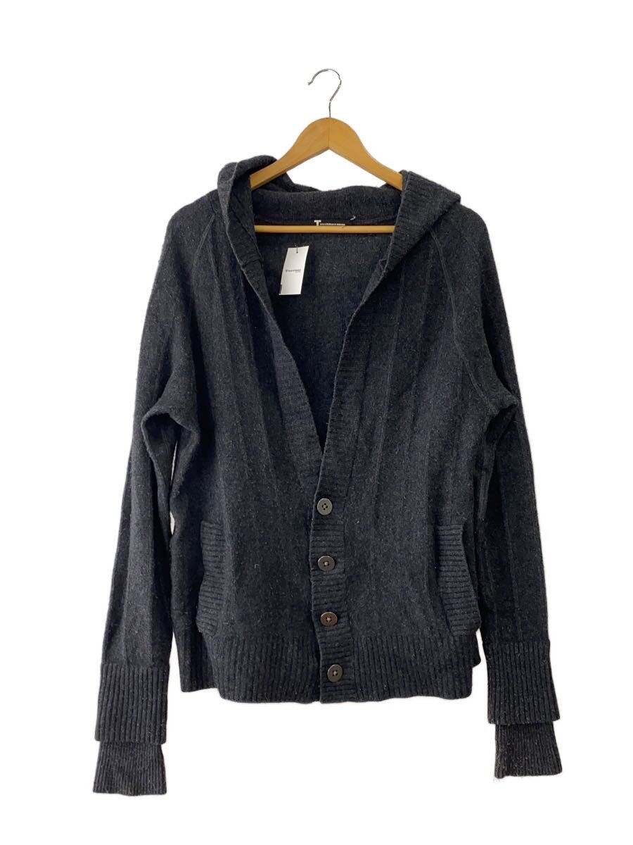 【中古】T by ALEXANDER WANG◆ボンネット付き添い人ジレー(朦々たる)/--/--/GRY【メンズウェア】