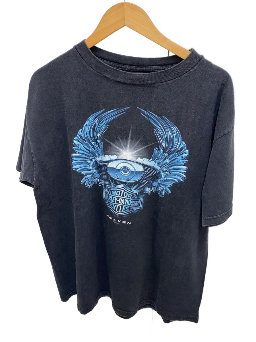 【中古】HARLEY DAVIDSON◆HEAVEN/XL/コットン/BLK/プリント//【メンズウェア】|2nd STREET 店