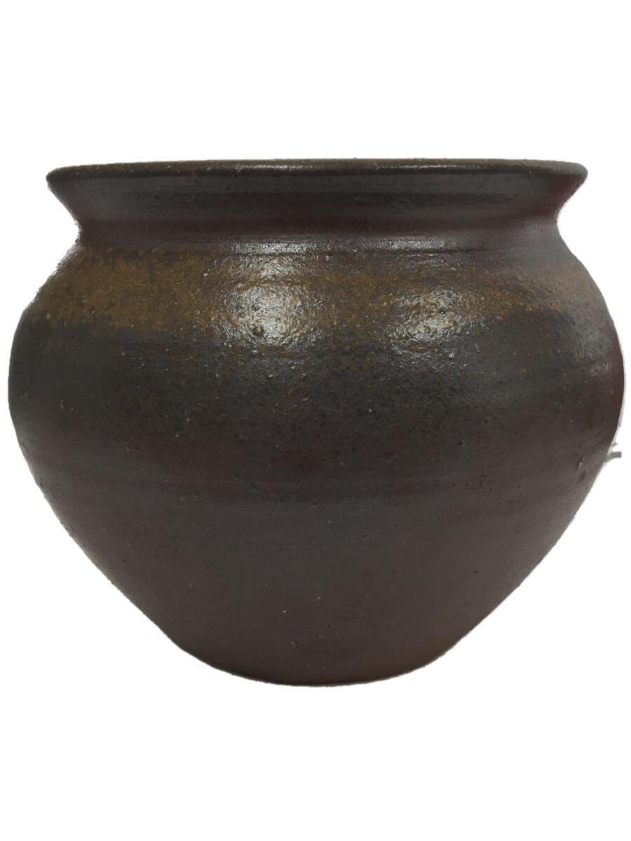 ★古陶磁/古備前 大壺 窯印！幅 約37㎝・高さ 約39.5㎝★ 古伊賀三ノ字窯印壺 | 古窯 | 冨江洗心堂オンラインショップ