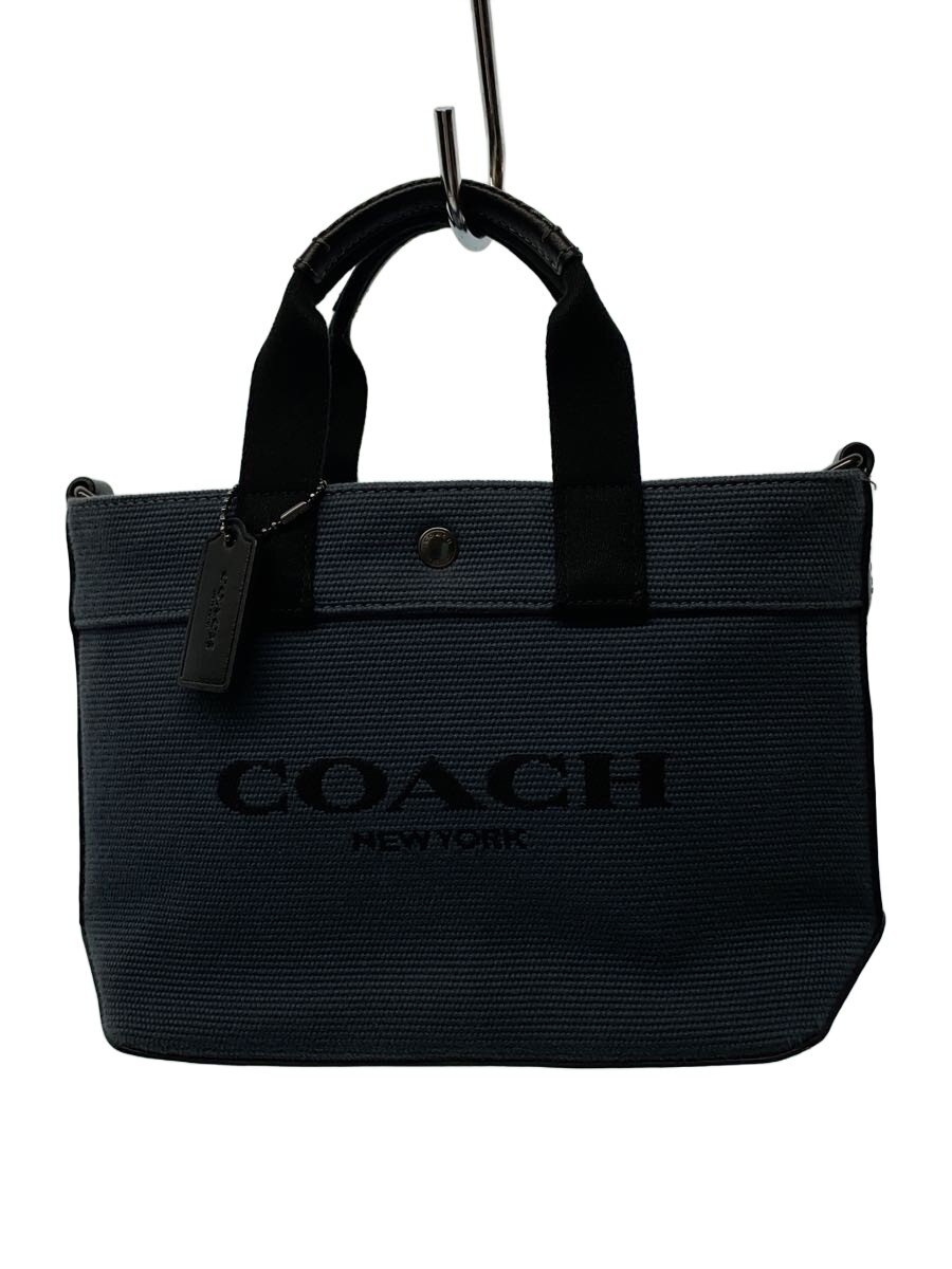 【中古】COACH◆ショルダーバッグ/--/BLU/CU299【御徒面子】