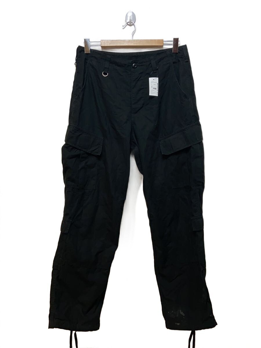 【中古】uniform experiment◆カーゴパンツ/2/綿織物/BLK/UE-232013【メンズウェア】