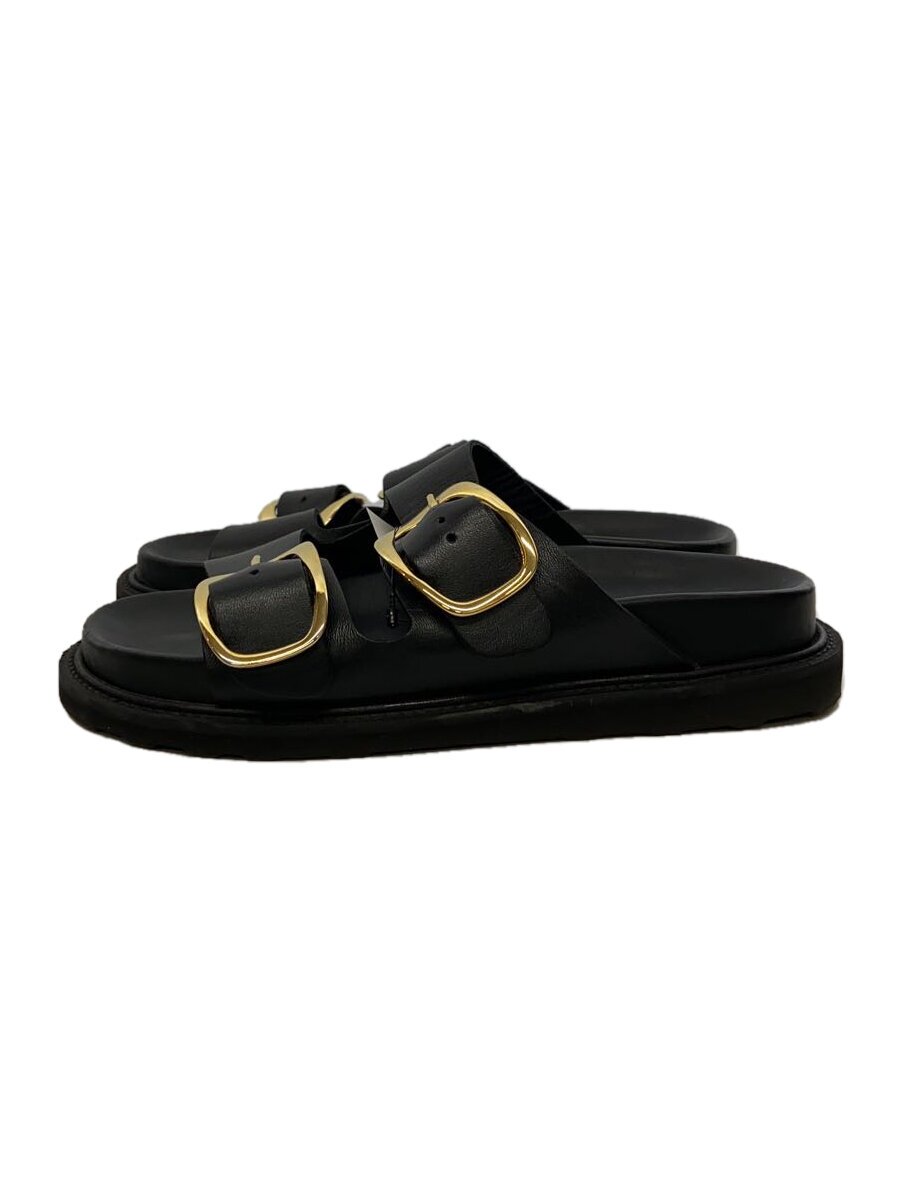 【中古】Caminando◆サンダル/--/BLK/なめし革/2315W-UL35【シューズ】