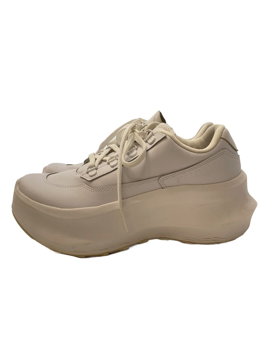 【中古】salomon◆ローカットスニーカー/24珊/WHT/473580【シューズ】